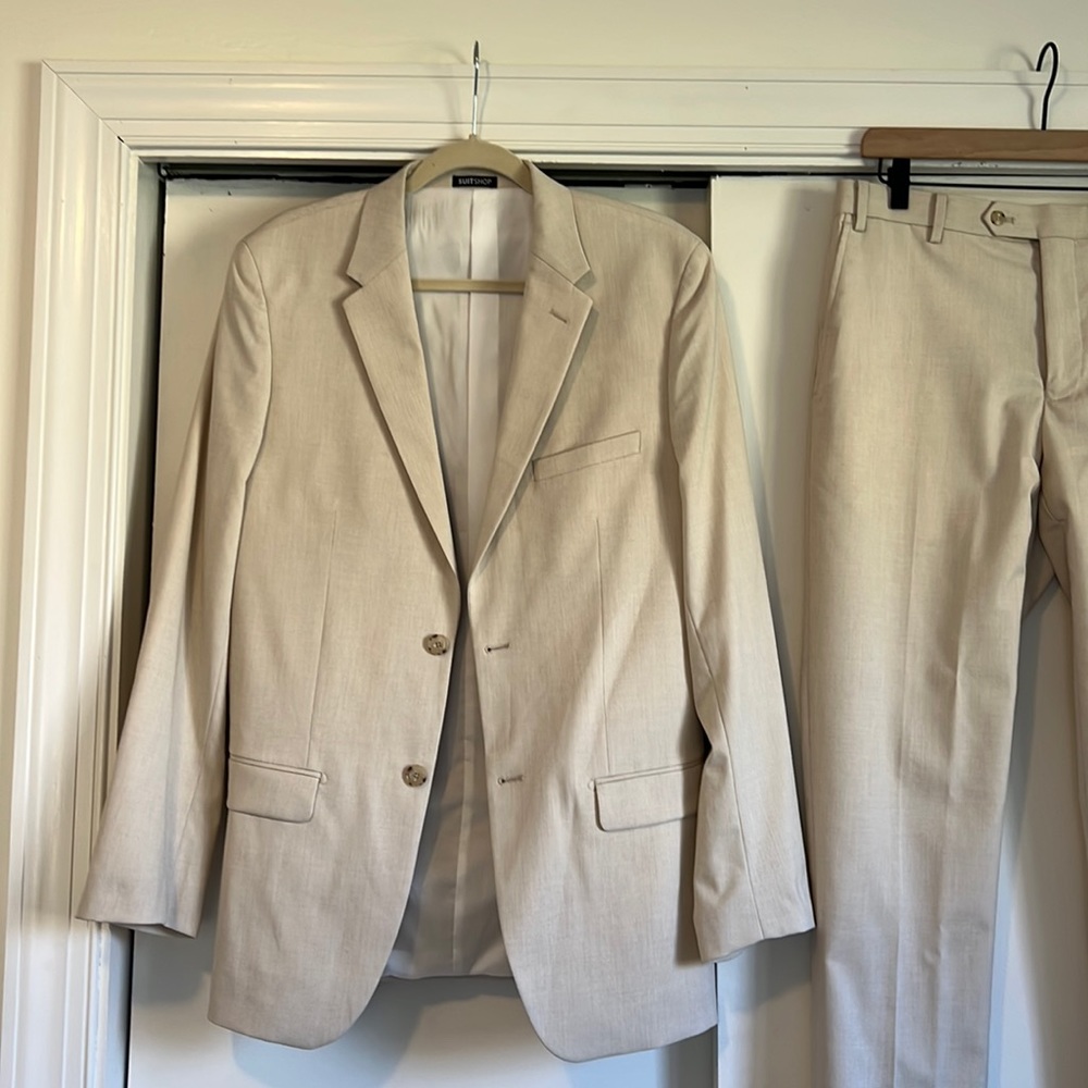 Men’s suit shop suit (jacket and pants)